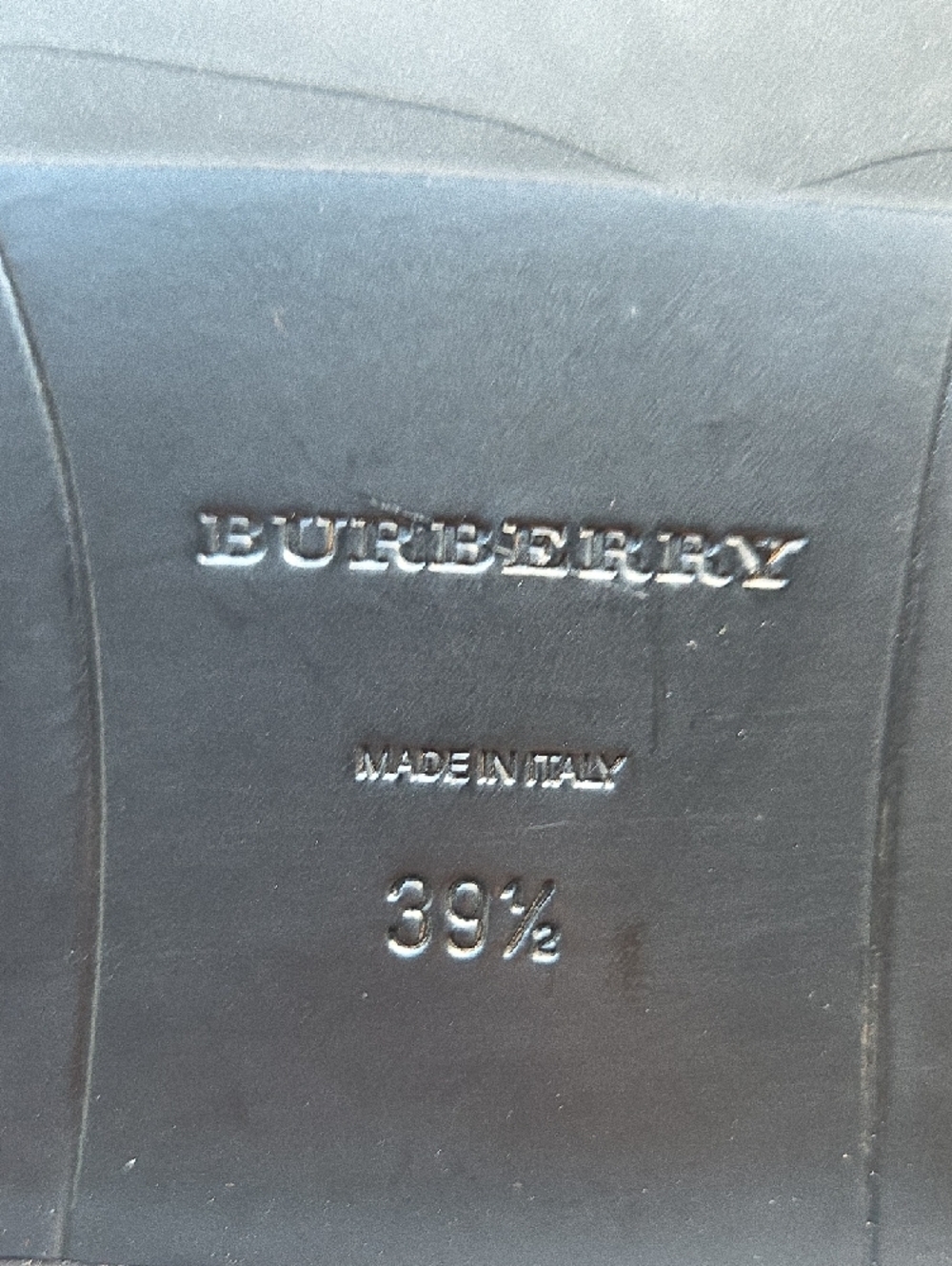 NEW Women's Burberry Tassel Brogue Wingtip Loafers  Size 39.5 - Picture 9 of 11